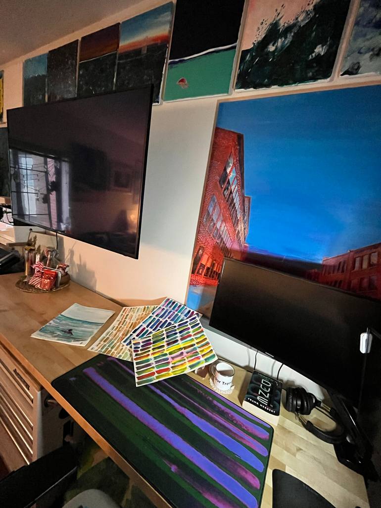 Original Abstract Nature Painting by Alicia Jones