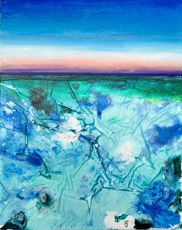 Original Abstract Water Painting by Alicia Jones