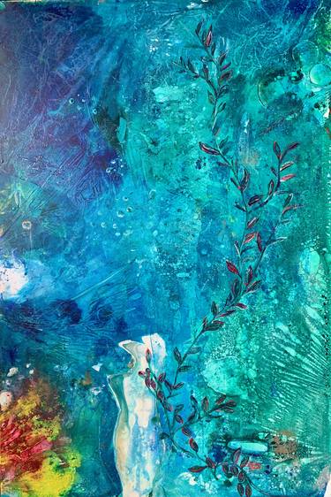 Original Abstract Nature Paintings by Alicia Jones