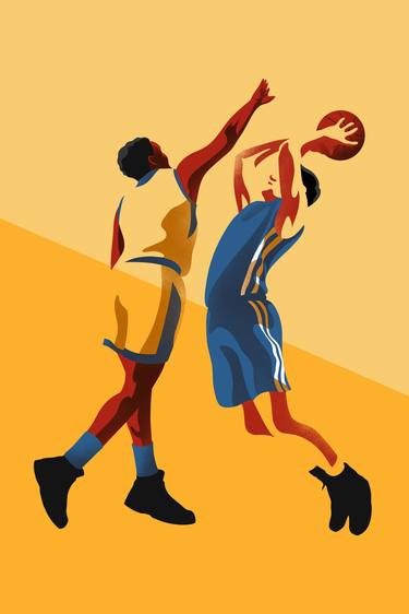 Original Illustration Sport Digital by Giovano Lumoindong