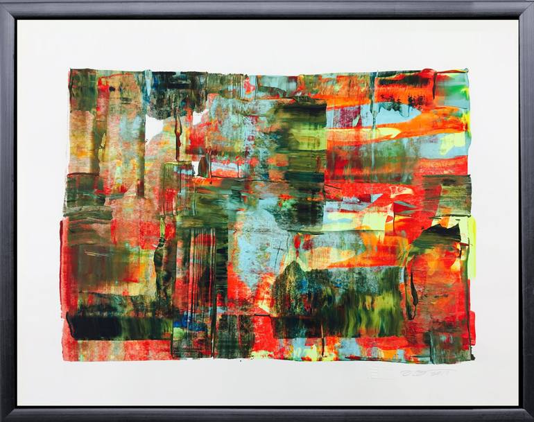 Original Conceptual Abstract Painting by Chinese Contemporary Art - Journey To The East Art Gallery 