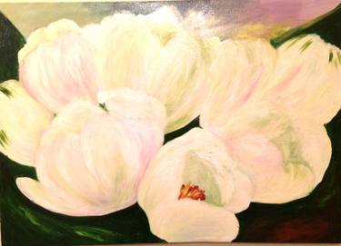 Original Floral Paintings by Elvira Shaeva