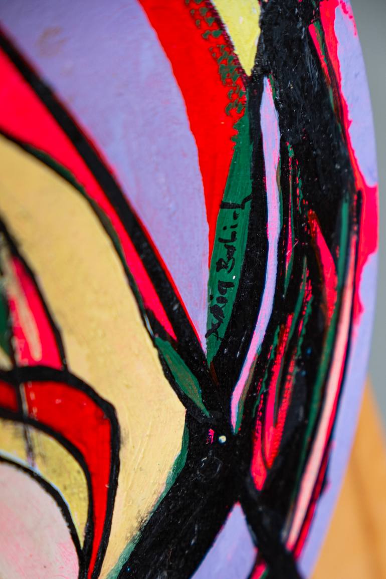 Original Abstract Expressionism Abstract Painting by Daria Babich