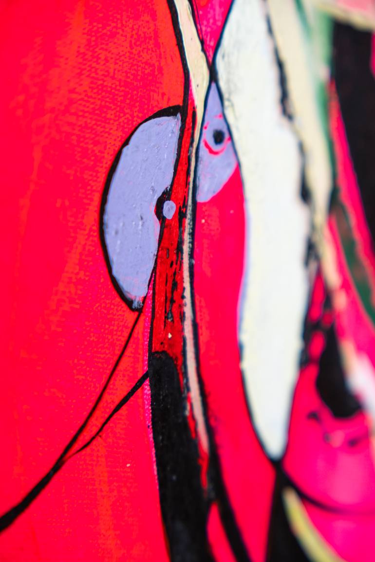 Original Abstract Expressionism Abstract Painting by Daria Babich
