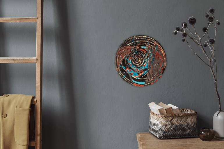 Original Abstract Expressionism Abstract Painting by Daria Babich