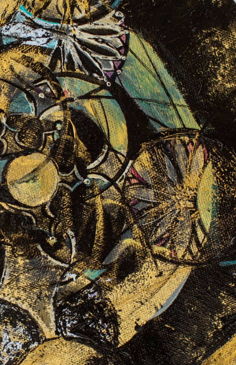 Original Abstract Expressionism Abstract Painting by Daria Babich