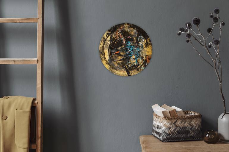 Original Abstract Expressionism Abstract Painting by Daria Babich