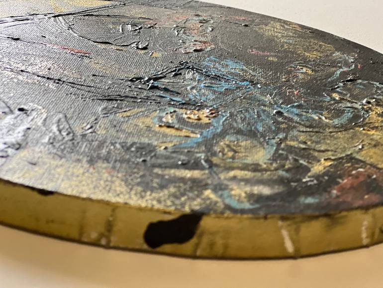 Original Abstract Expressionism Abstract Painting by Daria Babich