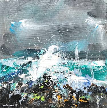 Original Impressionism Seascape Paintings by Luci Power