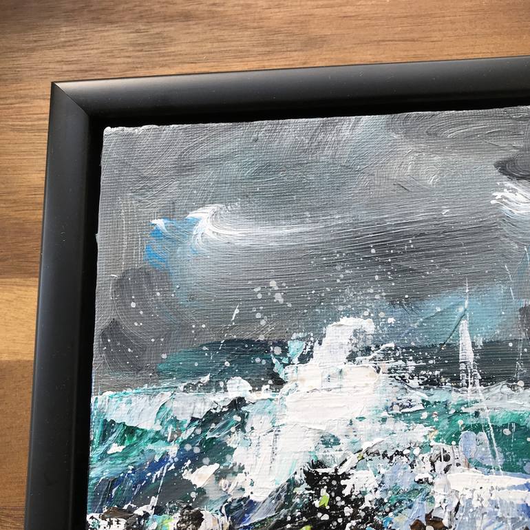 Original Seascape Painting by Luci Power