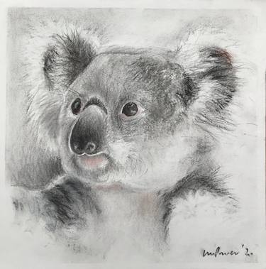 Original Impressionism Animal Drawings by Luci Power