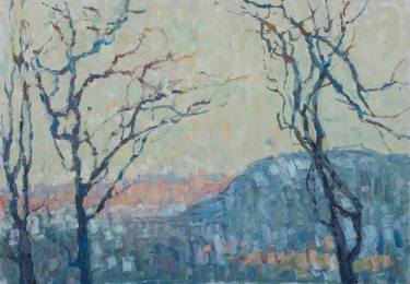Original Abstract Tree Paintings by Iryna Vorona