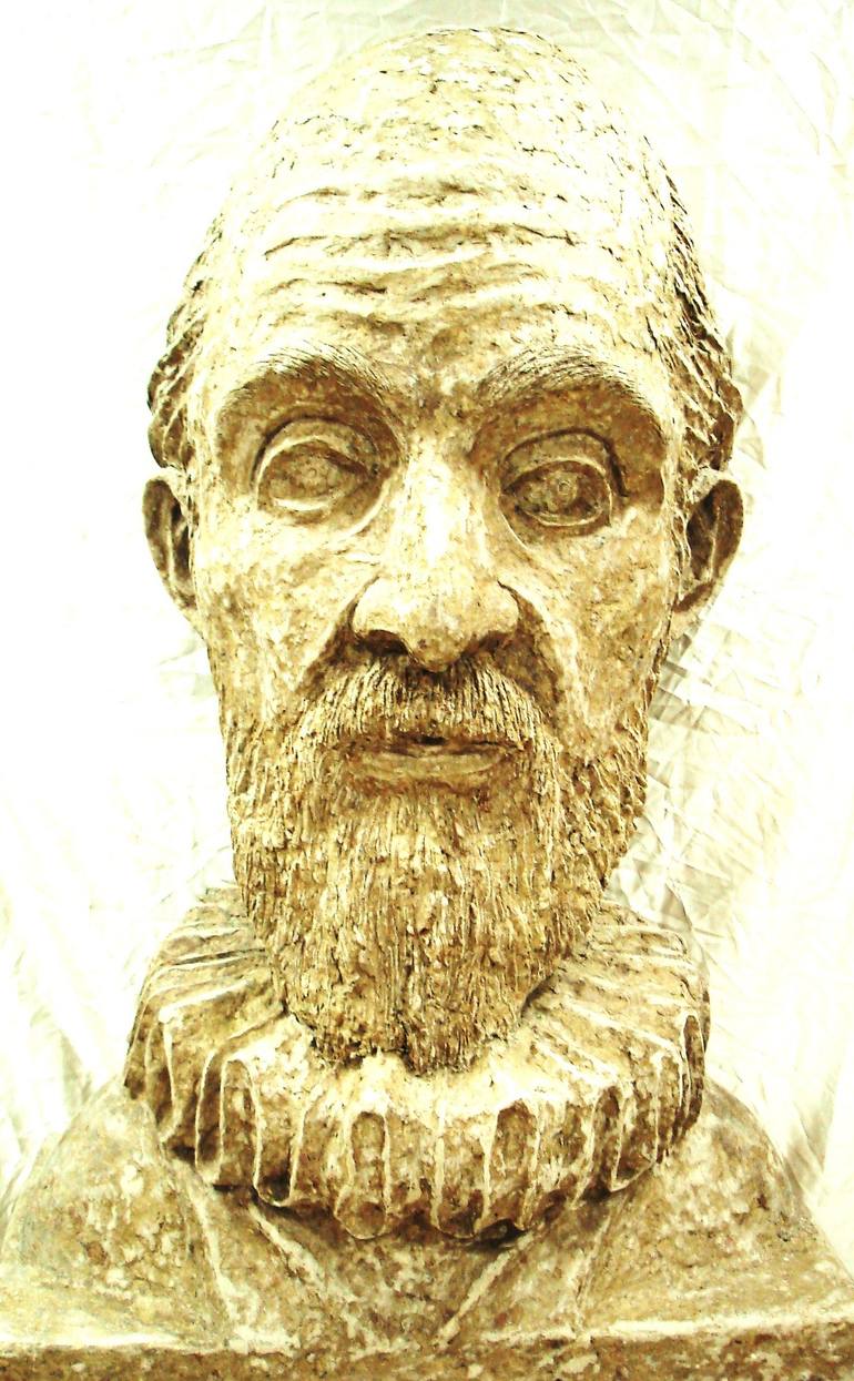 Original Figurative People Sculpture by Kostas Pagomenos