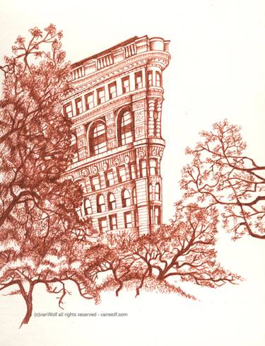 Original Architecture Drawings by Heather Van Wolf