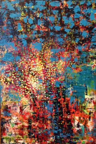 Original Abstract Paintings by Miwha Ikushima