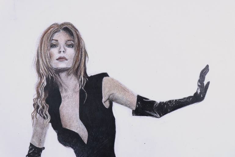 Original Figurative People Drawing by Alexa Snyder