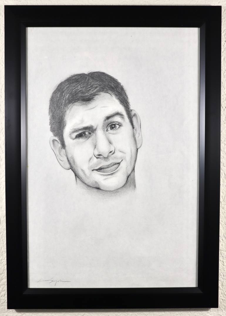 Original Figurative People Drawing by Alexa Snyder
