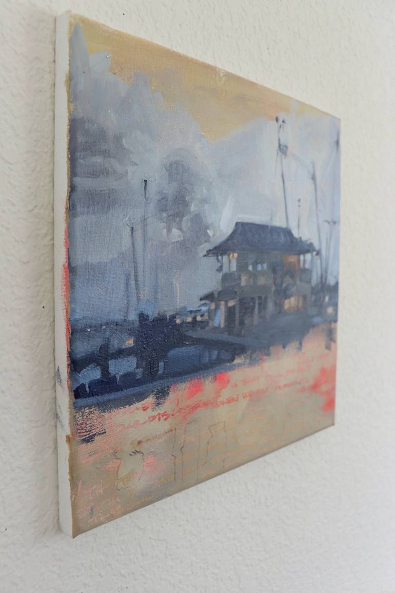 Original Abstract Water Painting by Alexa Snyder