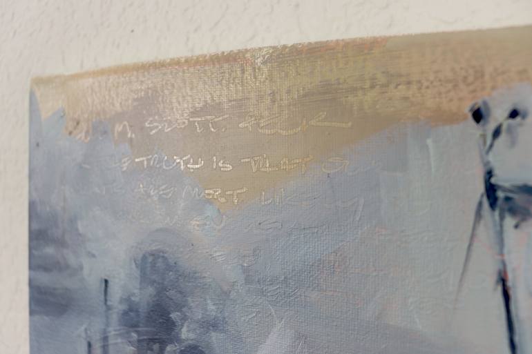 Original Abstract Water Painting by Alexa Snyder