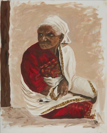 Print of Portraiture People Paintings by Abhinaya Ramadurai