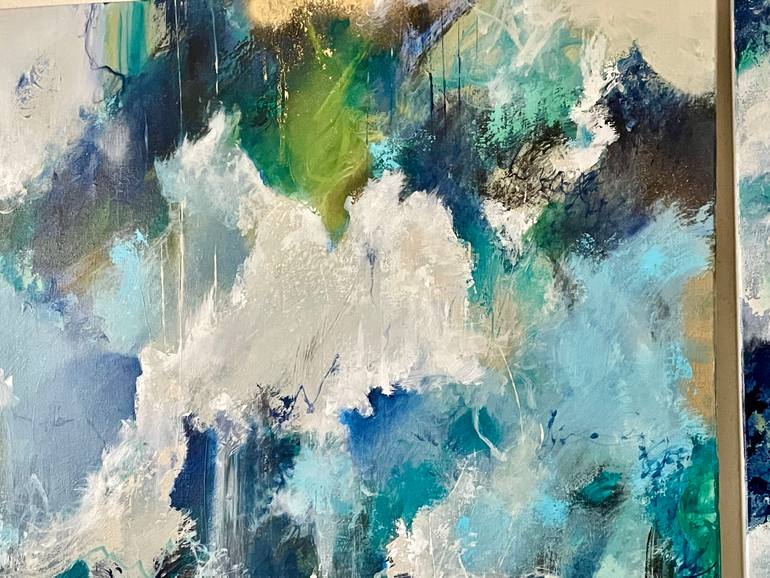 Original Abstract Expressionism Abstract Painting by Dl Watson