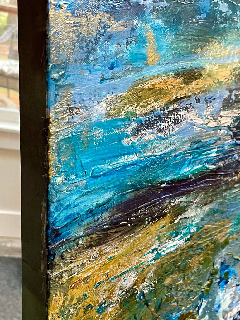 Original Abstract Expressionism Abstract Painting by Dl Watson