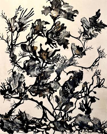 Original Abstract Expressionism Abstract Painting by Dl Watson