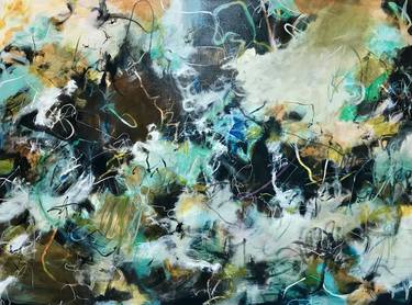Original Abstract Expressionism Abstract Paintings by DL Watson