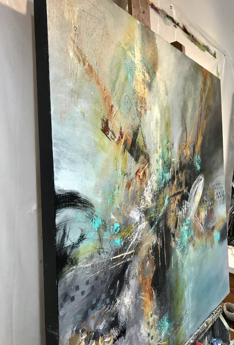 Original Abstract Painting by DL Watson