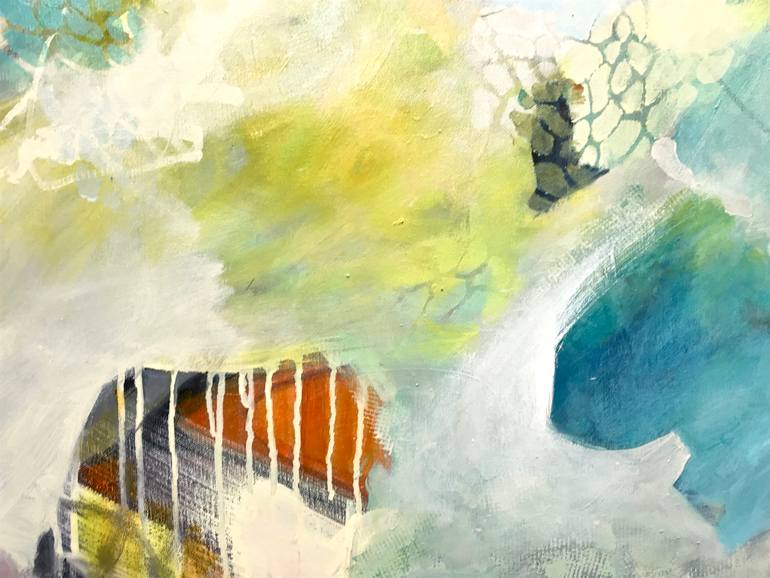 Original Abstract Expressionism Abstract Painting by Dl Watson