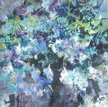 Original Abstract Botanic Paintings by DL Watson