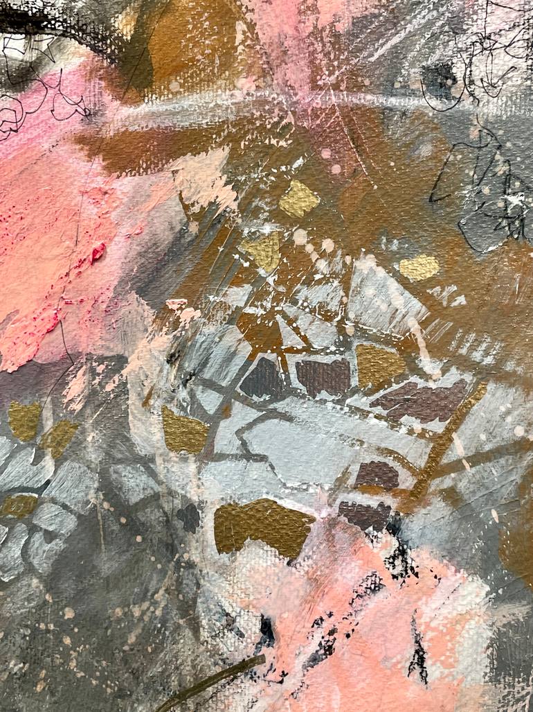 Original Abstract Expressionism Abstract Painting by Dl Watson