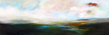 Original Abstract Landscape Paintings by Krystyna Sikora