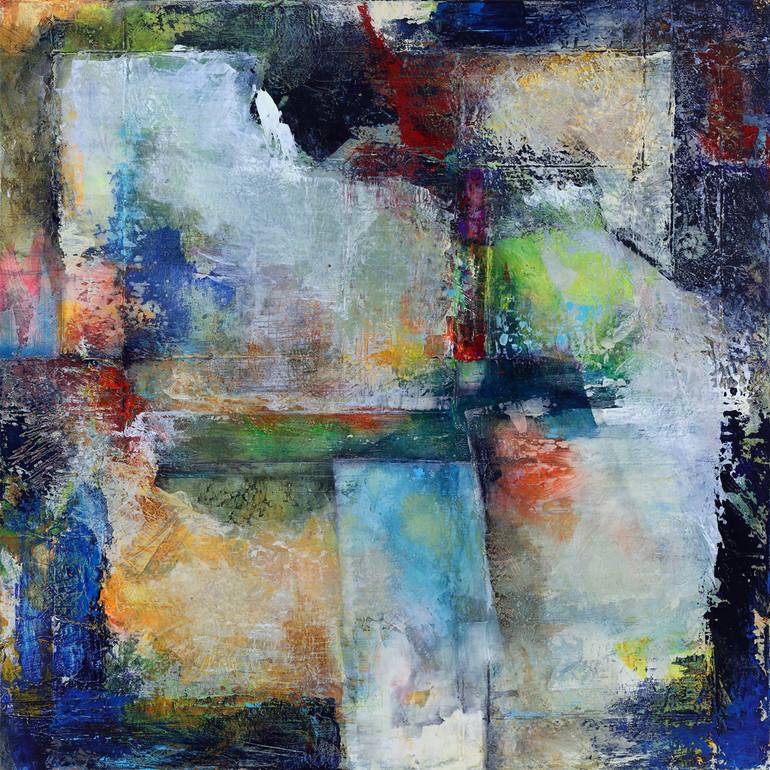 Captivatingly Composed 2 Painting by Krystyna Sikora | Saatchi Art