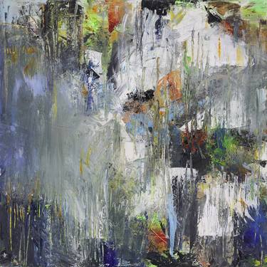 Original Abstract Painting by Krystyna Sikora