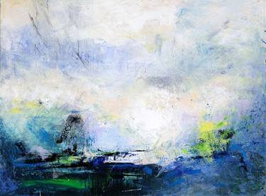 Original Abstract Painting by Krystyna Sikora