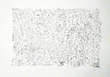 Original Fine Art Abstract Drawings by Erasmo Torres