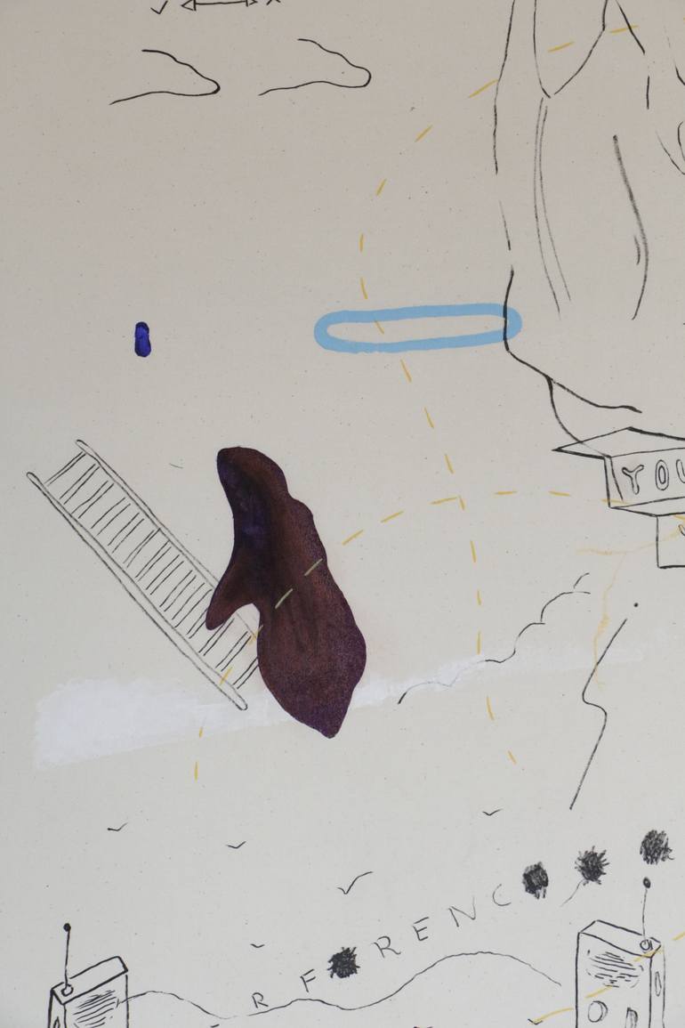 Original Figurative Abstract Painting by Erasmo Torres