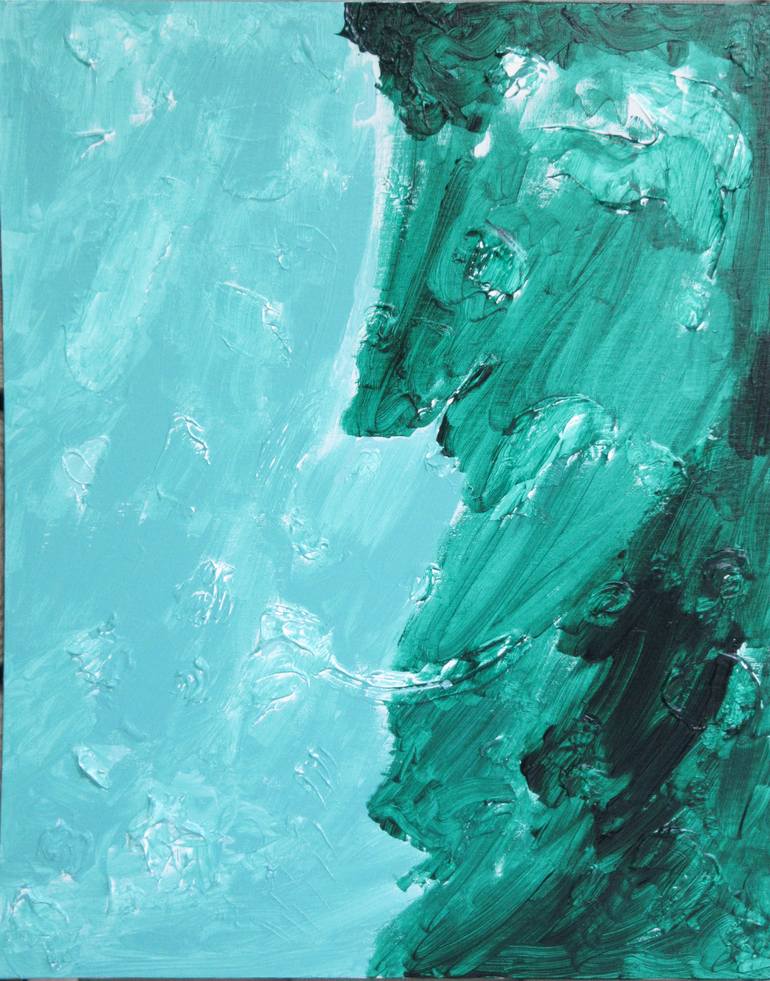 Original Abstract Expressionism Abstract Painting by Keidriana Harrison