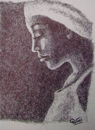 Print of People Drawings by Ricardo Perez Uribe