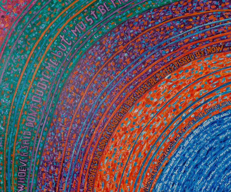 Original Abstract Expressionism Abstract Painting by K Houston
