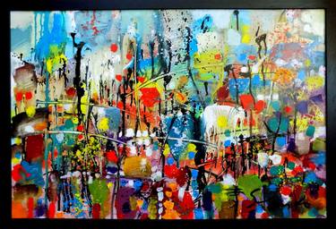 Original Abstract Landscape Paintings by Stanislav Bojankov