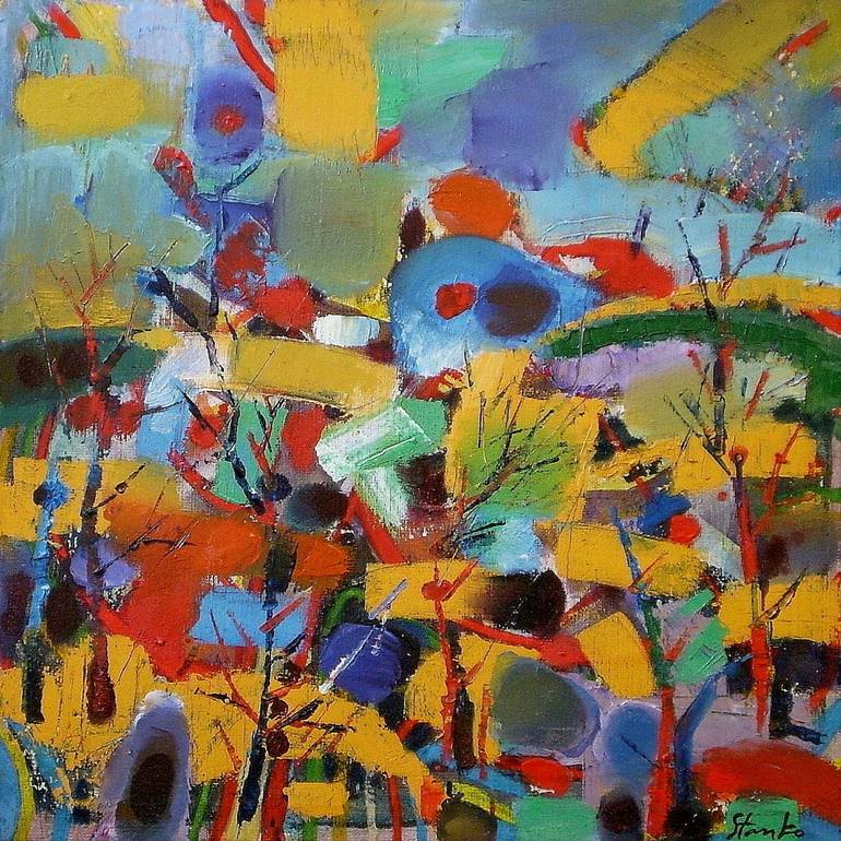 Original Impressionism Landscape Painting by Stanislav Bojankov