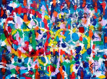 Print of Abstract Expressionism Abstract Paintings by Stanislav Bojankov