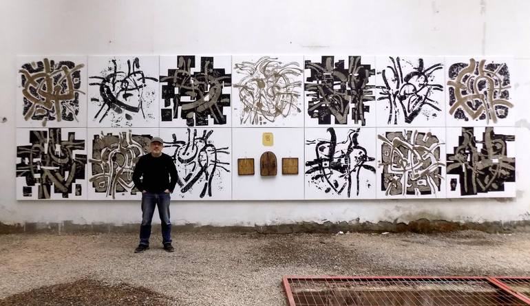 Original Contemporary Abstract Painting by Stanislav Bojankov