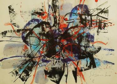 Original Abstract Music Paintings by Stanislav Bojankov