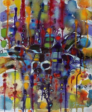 Print of Abstract Paintings by Stanislav Bojankov