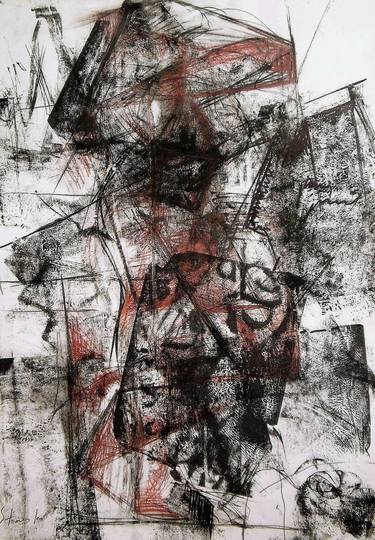 Print of Abstract Expressionism Abstract Drawings by Stanislav Bojankov