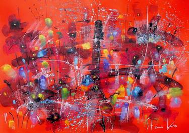 Original Abstract Expressionism World Culture Paintings by Stanislav Bojankov
