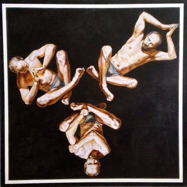 Print of Figurative Erotic Paintings by Stanislav Bojankov